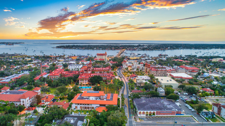 Skyline of St. Augustine, Florida