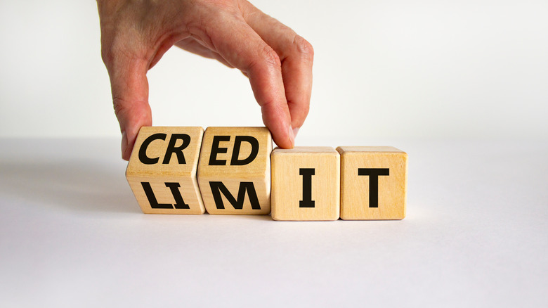 credit limit in blocks