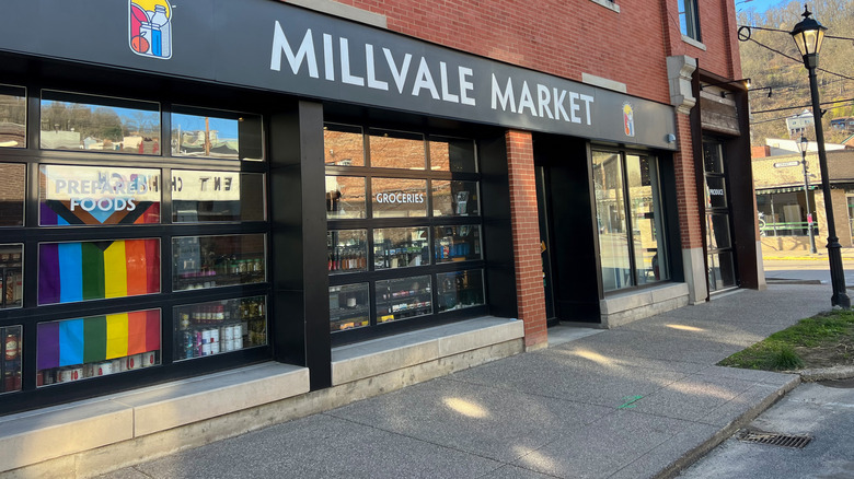 The Millvale Market storefront in Millvale PA