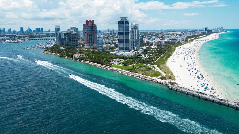Image of Miami beach skyline
