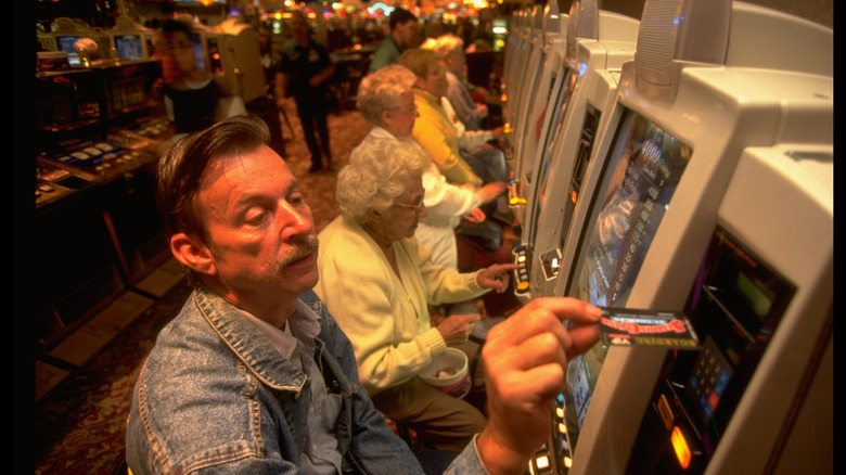 ATM in a casino