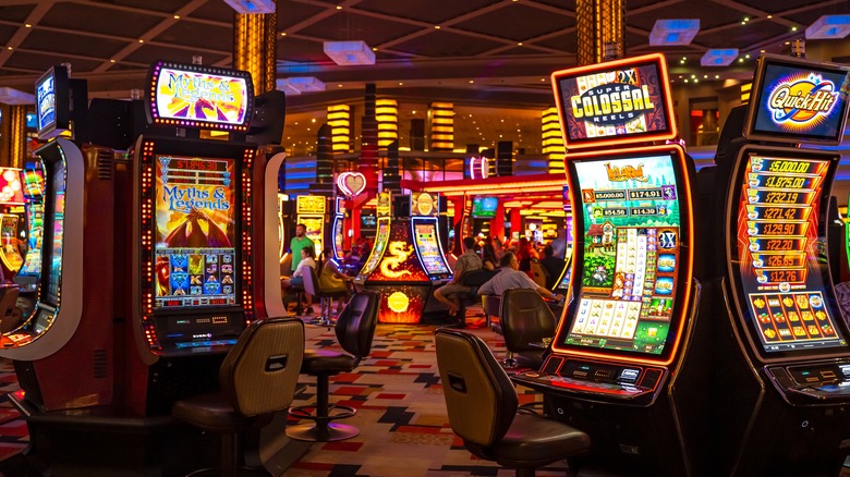 a casino floor