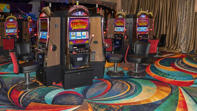 a casino carpet
