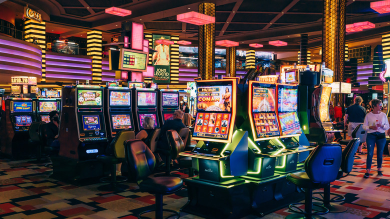 inside a casino
