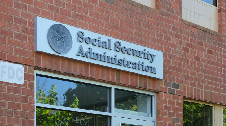 Brick building with Social Security Adminstration sign