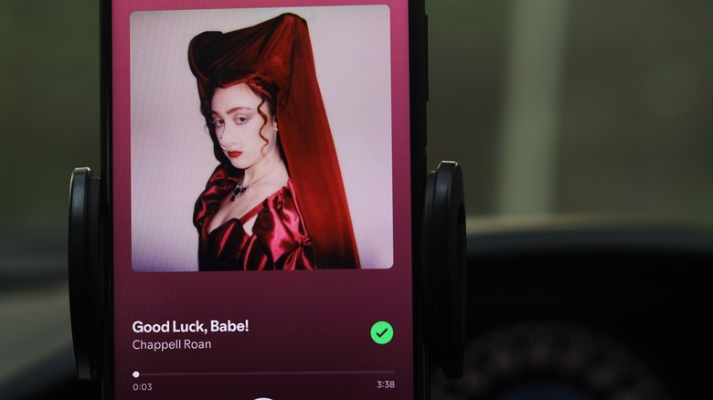chappel roan song playing on spotify