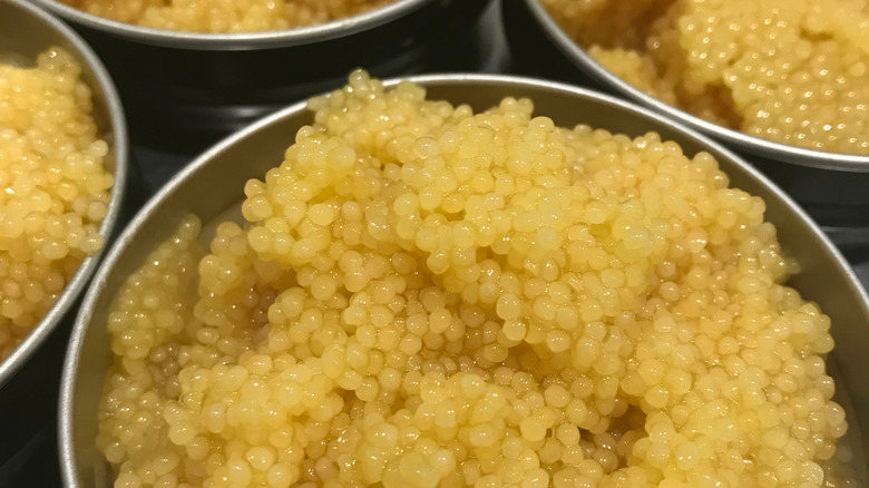 Almas Caviar in bowls