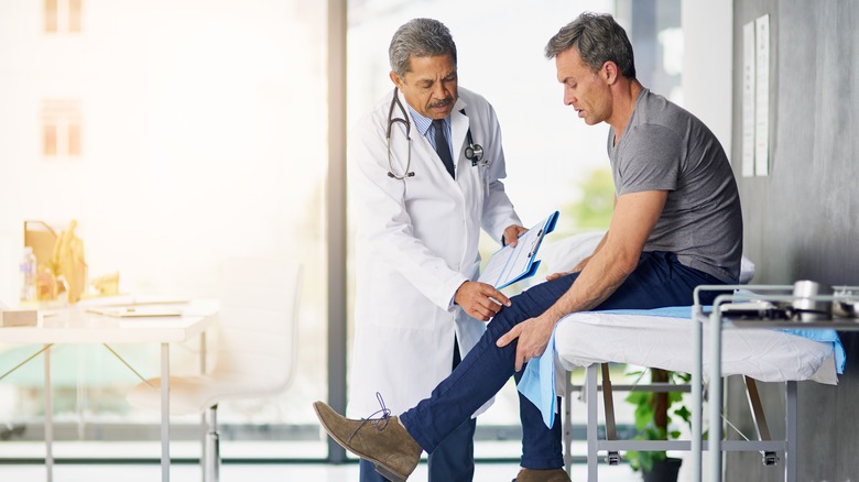 doctor with patient