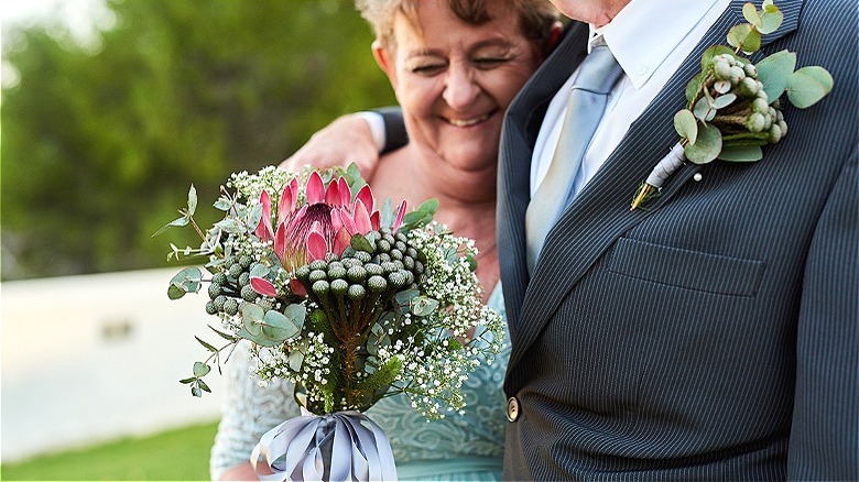 Older couple getting married