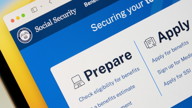 social security website
