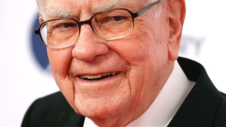 Warren Buffett smiling