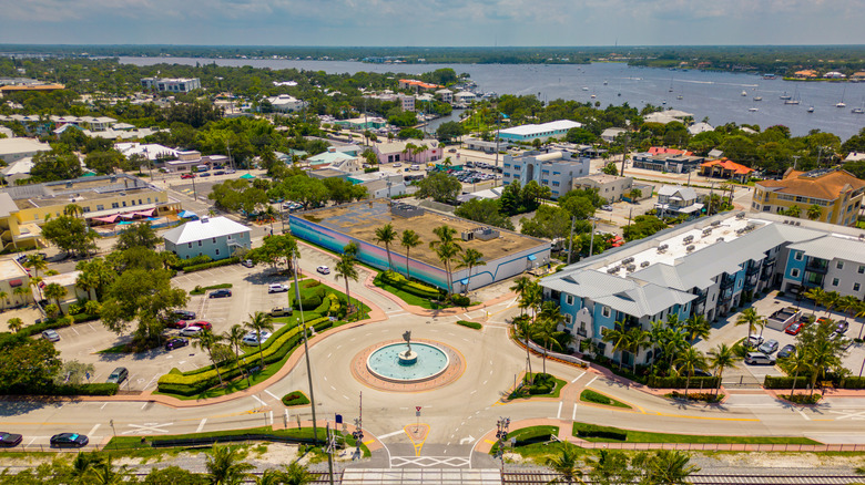 Downtown Stuart, Florida.