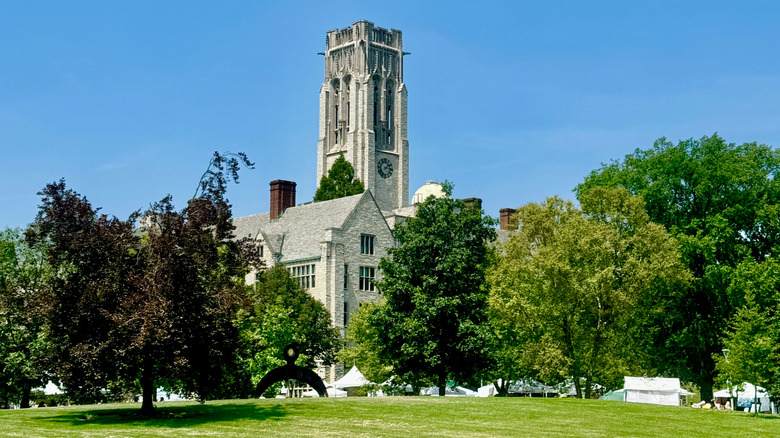 Shot of University of Toledo campus