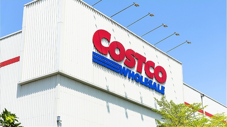 A Costco store sign