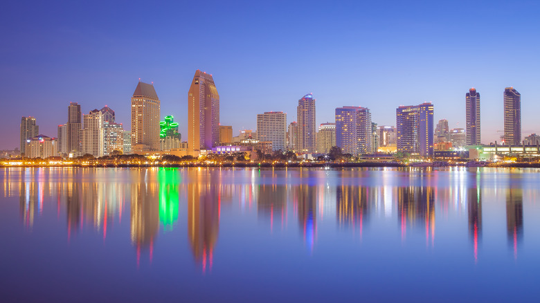San Deigo skyline.