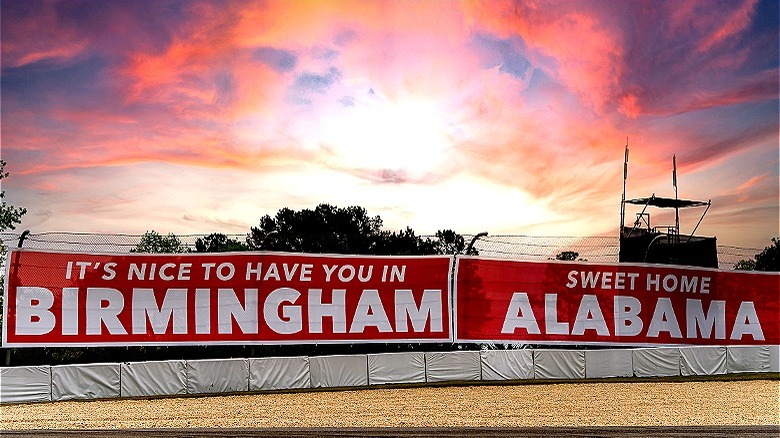 Birmingham, Alabama, visitor welcome sign