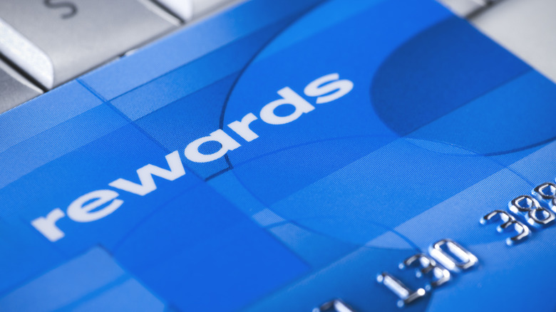 Rewards credit card