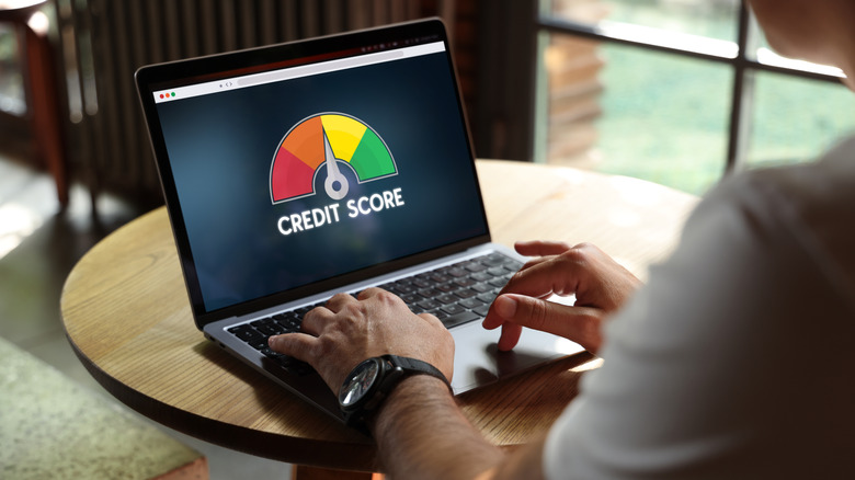 Credit score scale
