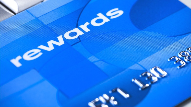 Smartphone displaying cashback rewards