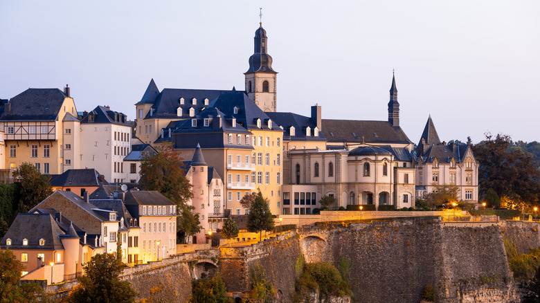 Luxembourg capital, Luxembourg City.
