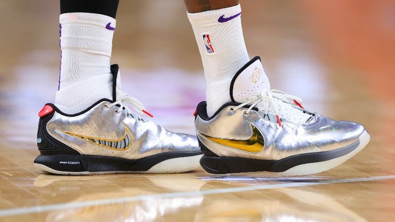 Lebron James's endorsed Nike shoes