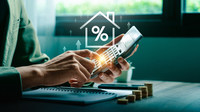 Person financing home