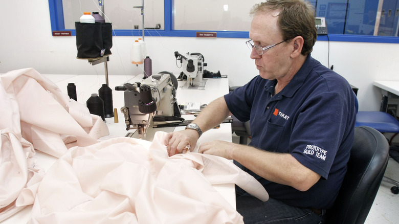 Takata Airbags employee at work