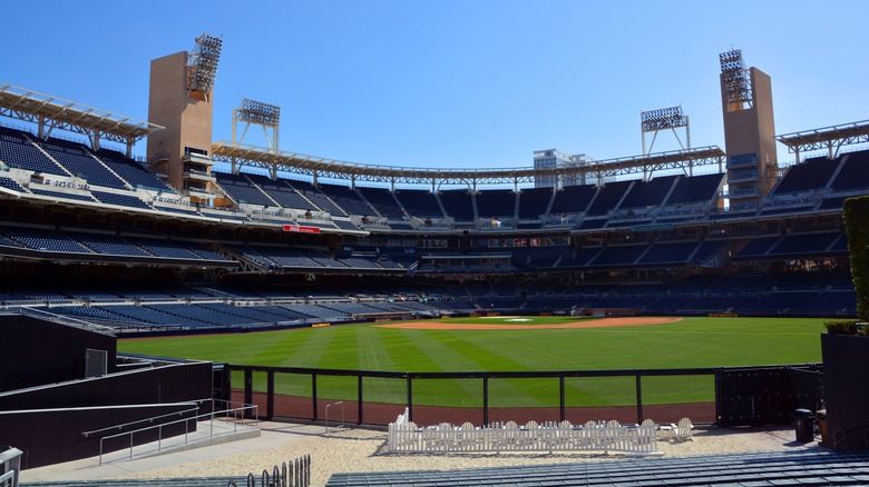 Petco Park Stadium, home of the Padres baseball team, in San Diego.