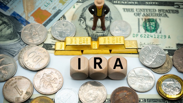 IRA blocks and money