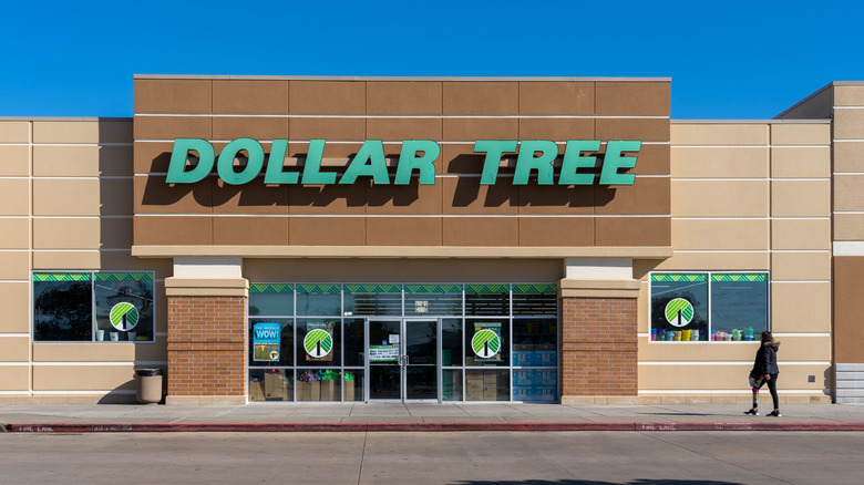 Dollar Tree storefront in Houston, TX