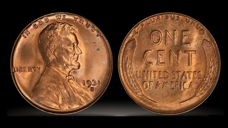 1931-S Lincoln cent