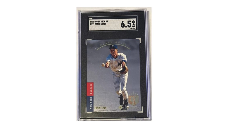 1993 Upper Deck Foil Derek Jeter Card