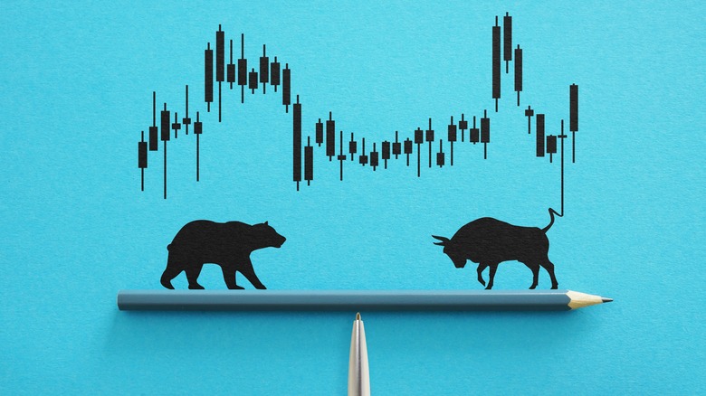 Bull vs Bear symbol