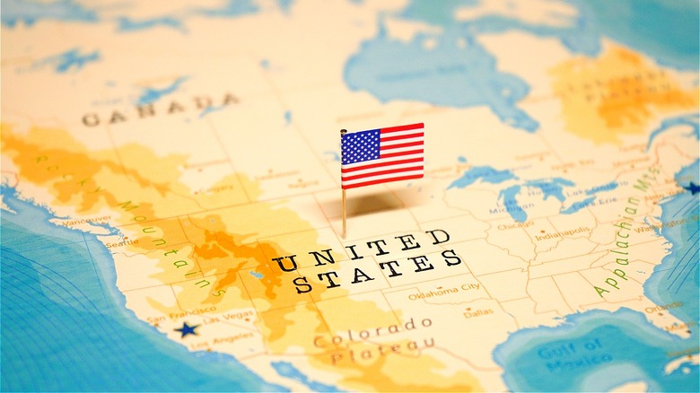 Map of the United States