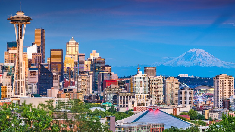 Seattle Washington downtown city skyline