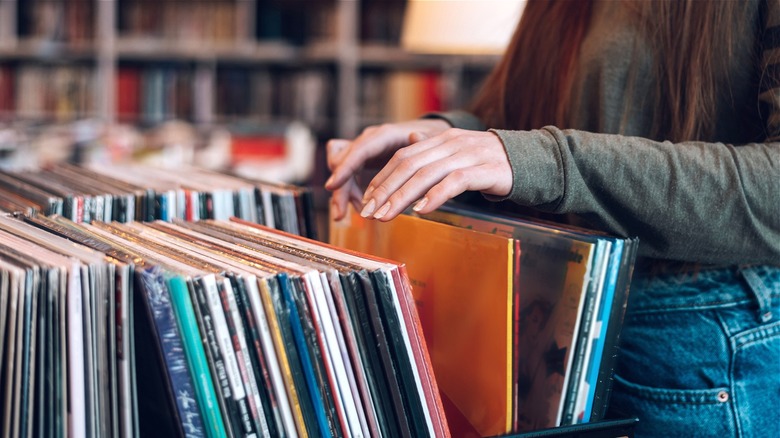 Person browsing records for sale