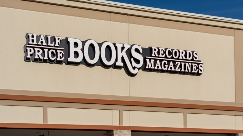 a Half Price Books storefront