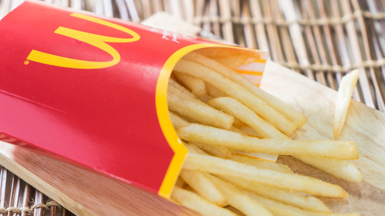 Box of McDonald's Fries