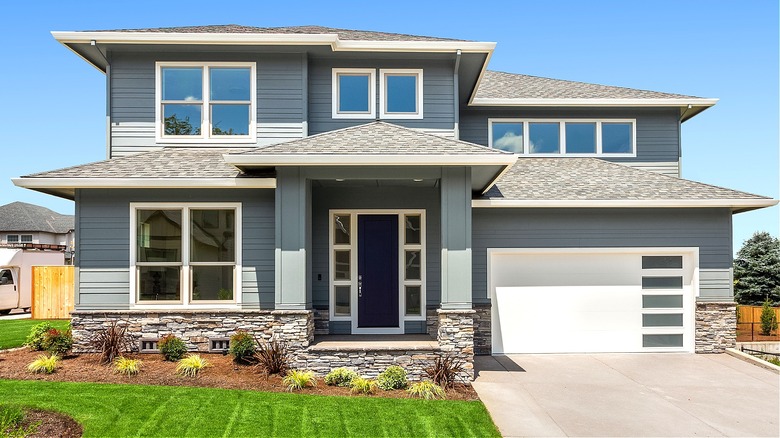 A home in the suburbs