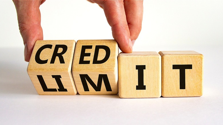wood blocks spelling credit limit