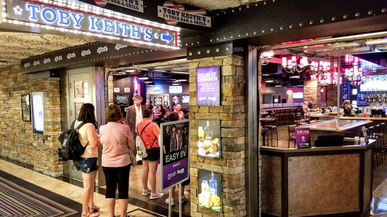 Toby Keith bar and restaurant