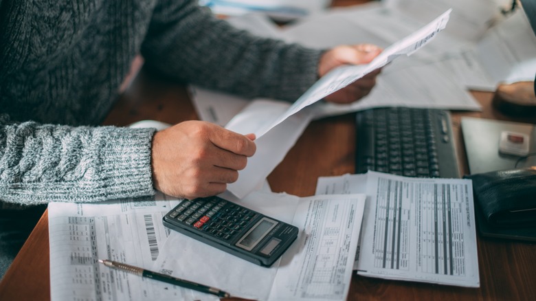 calculating personal debts