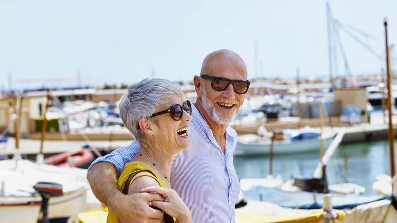 Couple enjoying retirement