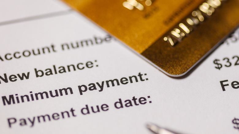 credit card minimum payment