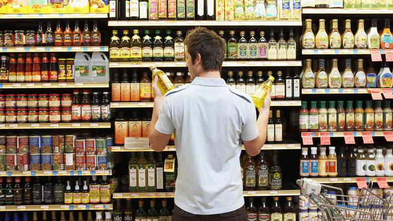 man in a store
