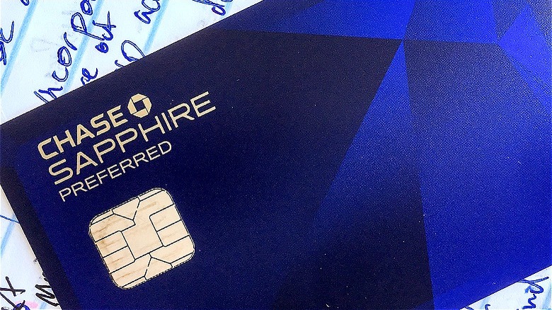 Chase Sapphire Preferred credit card