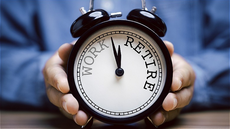 Work to retire clock