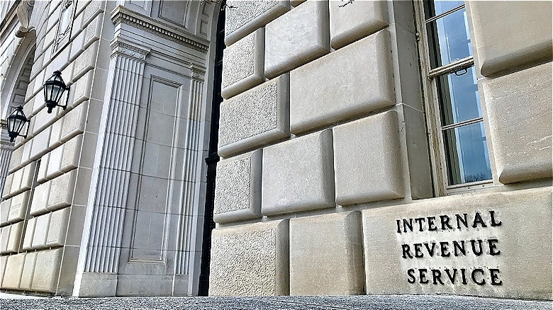 The IRS building
