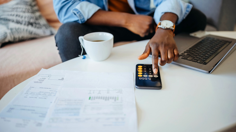 Calculating dischargable debts