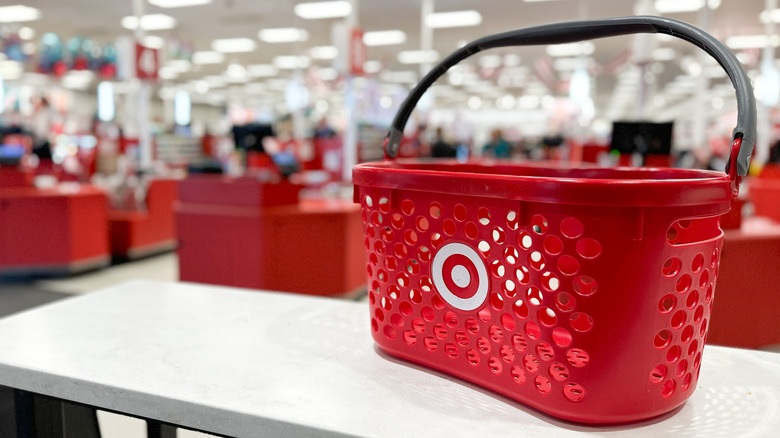 Target shopping basket